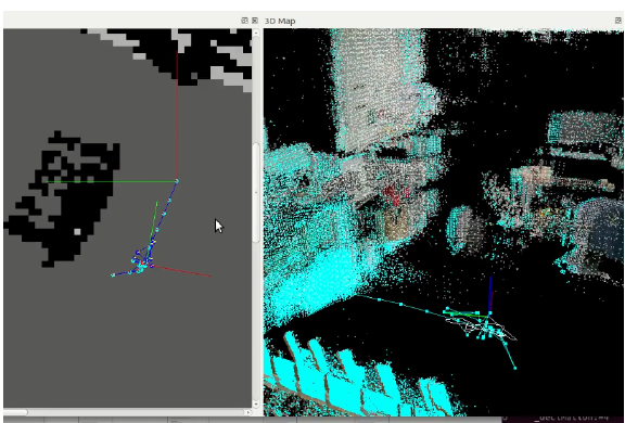 RTAB-Map real-time reconstruction using an Intel RealSense L515 camera